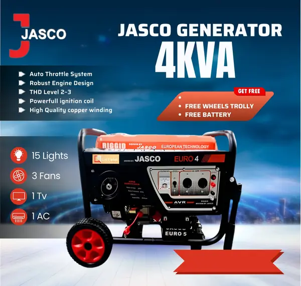 Rigid 4 KVA Generator (RG-6600)