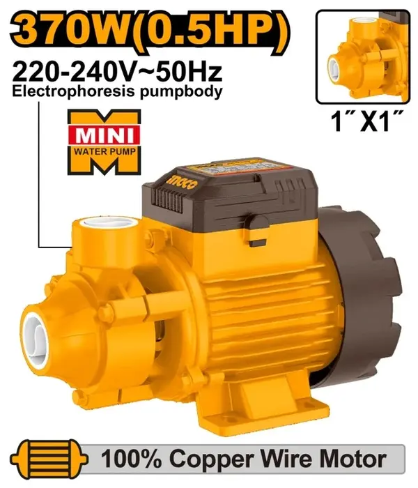 INGCO- 370w/0.5 HP  Water Pimp Vpm370268