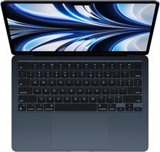 Apple Macbook Air 13.6" MLY33 Apple M2 Chip, 8GB DDR4, 256GB SSD, Apple M2 8-core Graphics, 13.6" IPS LED, Backlit Keyboard, mac OS, Midnight