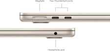 Apple Macbook Air 13" MRXT3LL/A Apple M3 Chip, 8-core CPU, 8-core GPU, 8GB memory, 256GB SSD, 13.6-inch LED-backlit display, macOS Sonoma 14