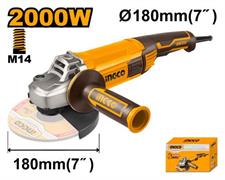 Ingco Angle grinder - AG200018 - 2000w (180MM)