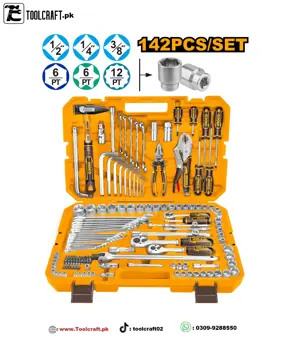  142 Pcs combination tools set - HKTHP21421