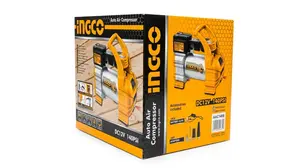 Auto Air Compressor -  AAC1408 Car Tire Air Pump 12V DC. 