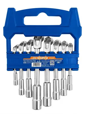 L-angled socket  wrench 8/pcs set WTH4208