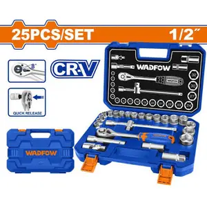25 Pcs 1/2" socket set-WST2D25