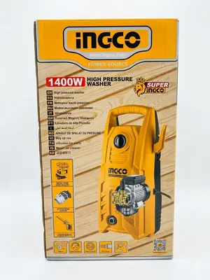 Ingco High pressure washer 1400W 130Bar - HPWR14008