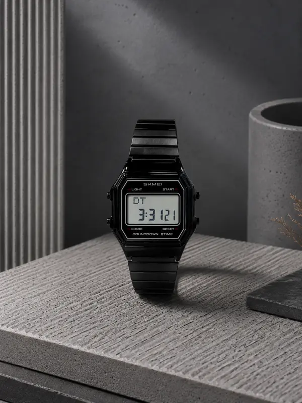 SKMEI Black Digital Sports Watch