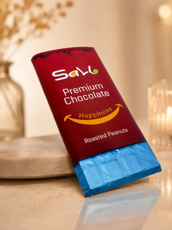 Sal6 Premium Roasted Peanuts Chocolate Bar