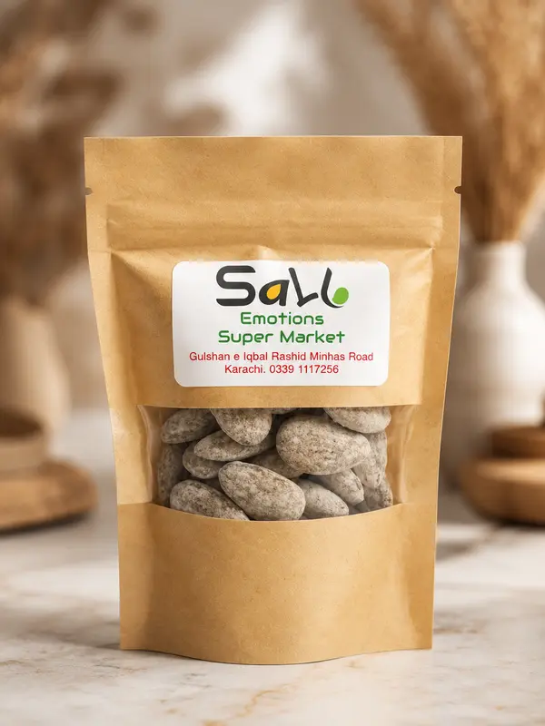 Salted Almonds Pouch - 70gm