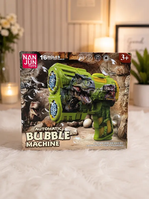 Fun Dinosaur Bubble Toy for Kids 3+