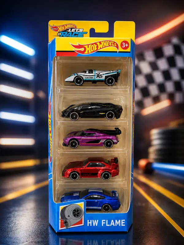 Hot Wheels 5-Car Gift Pack
