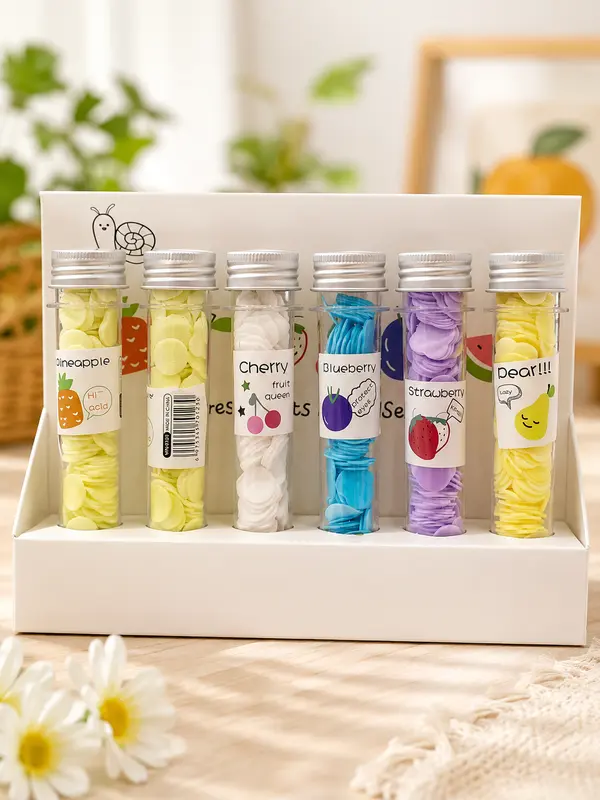 Cute Fruit Paper Soap Tubes