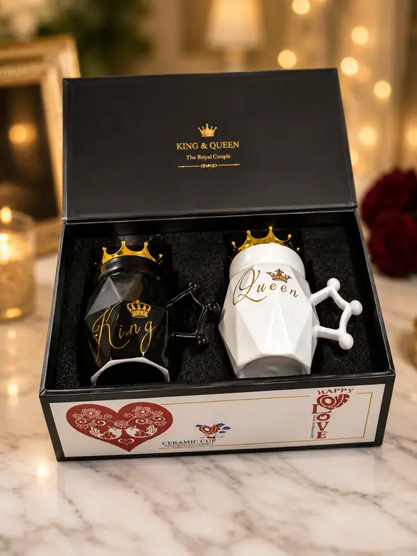 Romantic Couple Mug Gift Set