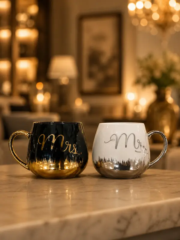 Premium Mr. & Mrs. Gift Set for Couples