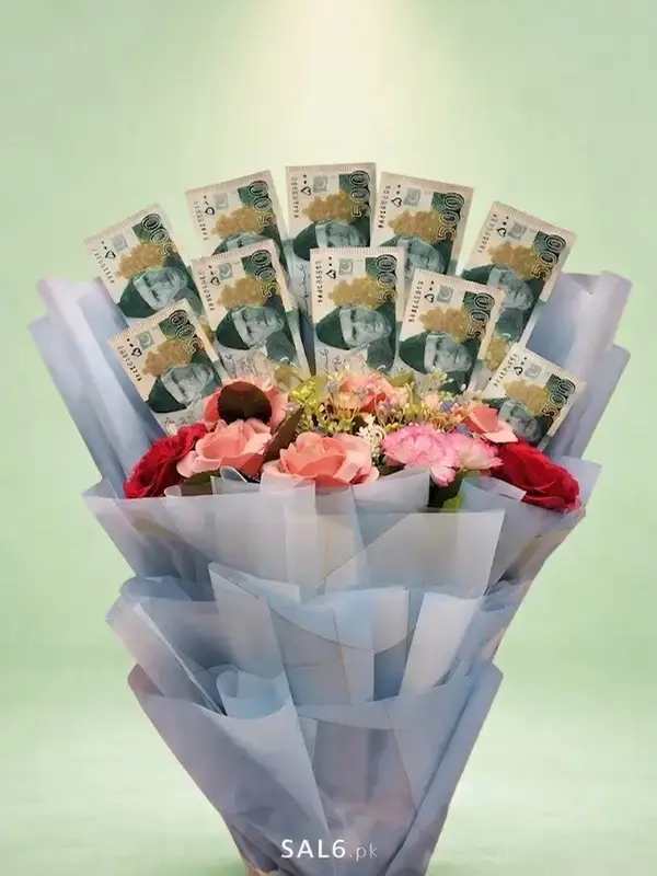 Cash Flower Bouquet