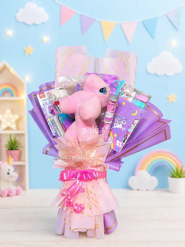 Unicorn Stationary Bouquet