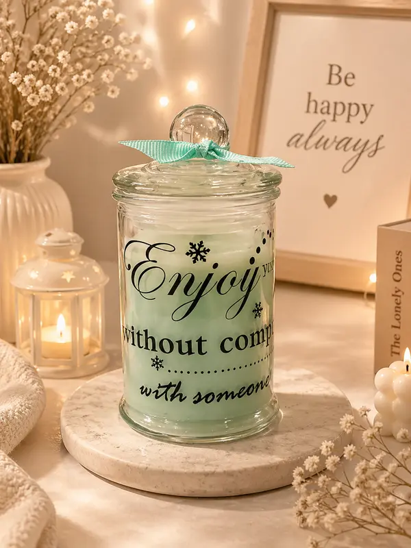 Premium Glass Candle Jar