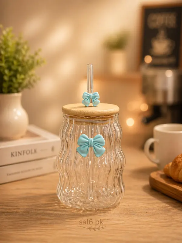 Coffee Cup with Straw