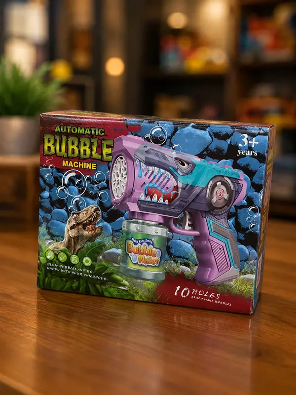 Automatic Bubble Toy for Ages 3+