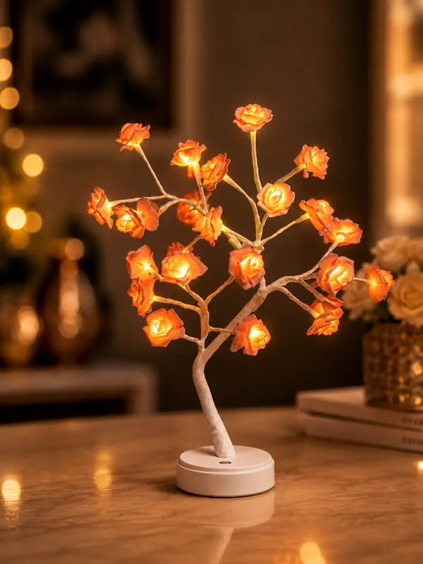 LED Flower Night Light
