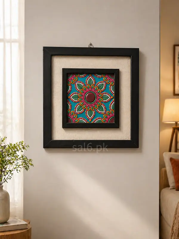 Traditional Flower Pattern Wall Art