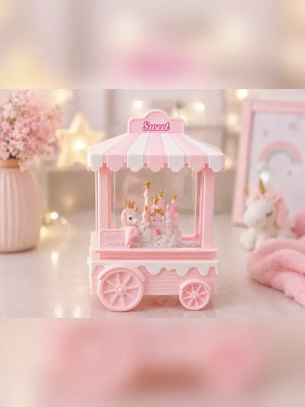 Pink Fairy Tale Showpiece