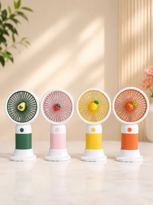 Kawaii Fruit Themed Desktop Cooling Fan