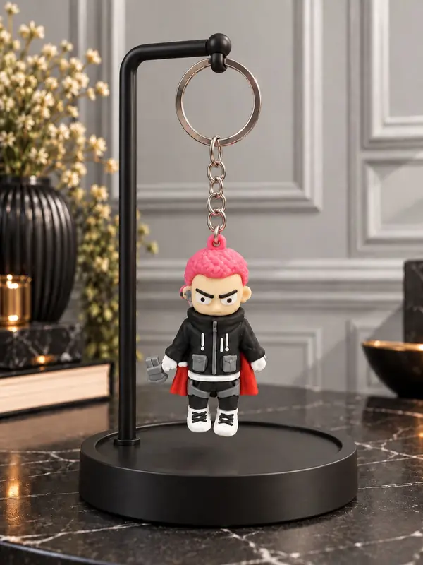 Mini Action Figure Keychain