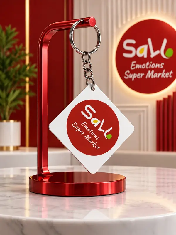 Customize Sal6 Premium Edition Keychain 