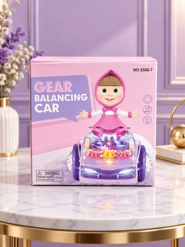 Musical Balancing Girl Car