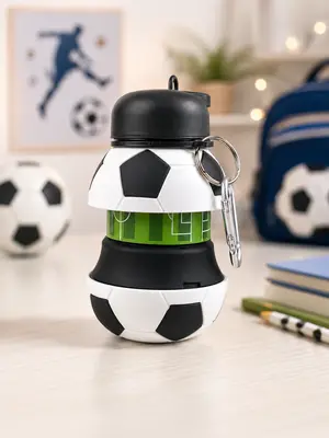 Adjustable Water Bottle - Football