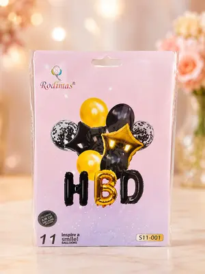 11 Pcs Birthday Balloon Decor