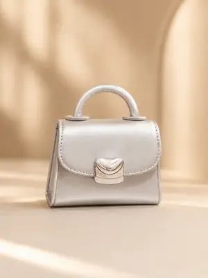 Silver and Black Mini Clutch Collection 