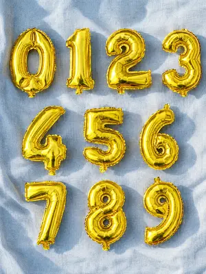 Number Foil Balloons