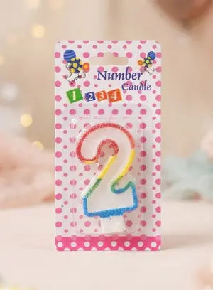 Number Birthday Candle