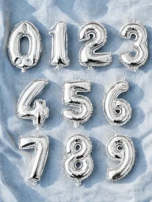Number Foil Balloons