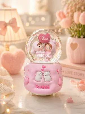 Pinky Promise Love Globe