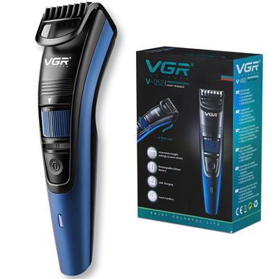 VGR V-052 Professional Hair Trimmer for men - 20 Precision Length Settings, 120 Min Runtime, USB Charging, Washable Head, Cord & Cordless Use
