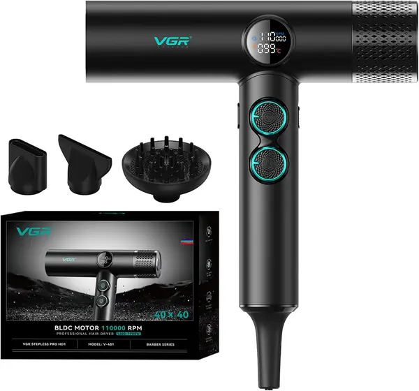 VGR V-401 Professional Salon Series Hair Dryer