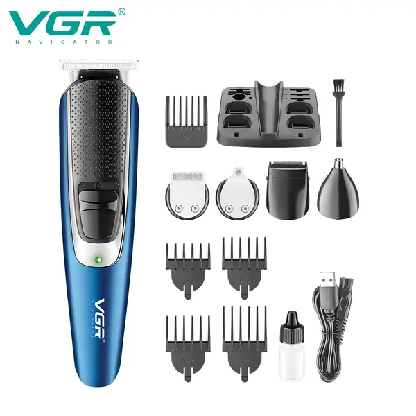 VGR V-172 Professional Grooming Kit with 120 Min Runtime