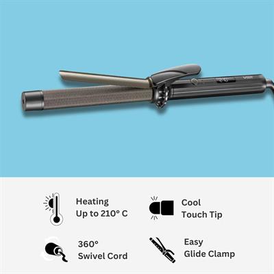 VGR V-579 Digital Display Hair Curler with 25MM