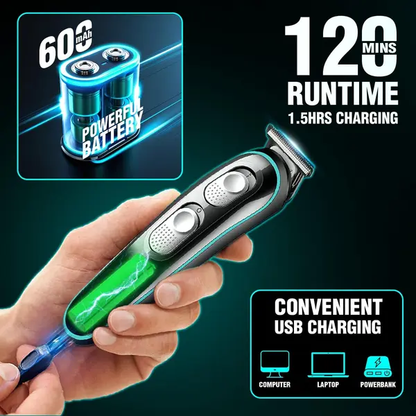 VGR V-055 Professional Hair Trimmer for Men