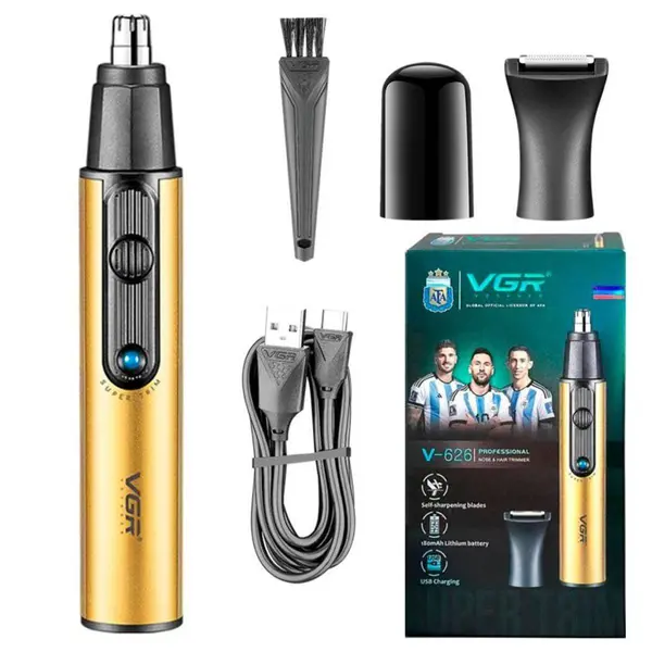 VGR V-626, 2 in 1 Nose & Ear Hair Trimmer