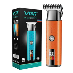 VGR V-943 Professional Hair Trimmer for Men | Precision T-Blade Cutting With 100 Min Runtime & Turbo Mode