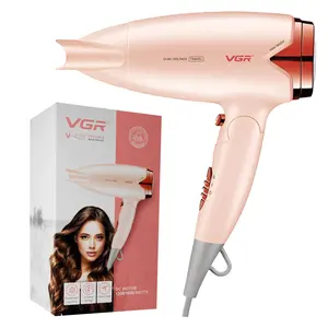 VGR V-428 Foldable Hair Dryer for Men & Women | 1200/1600W DC Motor | Cool Shot Button