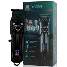 VGR V-298 Professional Hair Trimmer, Cord/Cordless Use, 1500mAh Lithium Battery with 200 Minutes Runtime