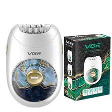 VGR V-706 Cordless Professional Women Epilator with 18 Tweezers for Face, Legs, Underarms & Bikini area