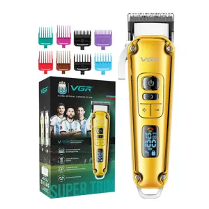 VGR V-006 Professional Hair Clipper, Salon Trimmer with Digital Display
