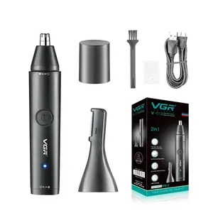 VGR V-613 Ear, Nose & Eyebrow Trimmer Professional USB Rechargeable Nose Trimmer for Men and Women