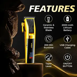 VGR V-177 Professional Hair Clipper for Salon